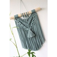 Makramee Wandbehang „Liath" - Boho Wanddeko Im Bali-stil Für Wohnzimmer, Schlafzimmer Oder Flur von HomeDecoFactory