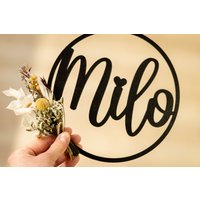 Namensschild Personalisiert Dekoring Türschild Kinderzimmer Verschiedene Größen Tischdeko Türkranz Geburtstag Taufe Gastgeschenk Hochzeit von HomeDecoLove