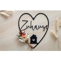 Fensterdeko Herzform Zum Hängen Türdeko Schwarz Fensterkranz Modern Fensterhänger Zuhause Geschenk Geburtstag Weihnachtsgeschenk von HomeDecoLove