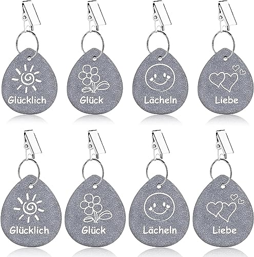 8 Stück Tischdeckenbeschwerer Draußen Tischdecken Beschwerer Draußen mit Stahl Klammer,Tischdeckenhalter Tischtuchbeschwerer mit 4 Aufdruck für Picknicks, Partys, Hochzeiten,Garten Picknick. von HomeDejavu