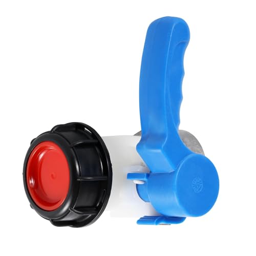 HomeDejavu IBC Container Klappenhahn DN50(75mm),IBS Wassertank Adapter, IBC Tank Adapter Auslass Regelventil, IBC Absperrhahn Auslaufhahn von HomeDejavu
