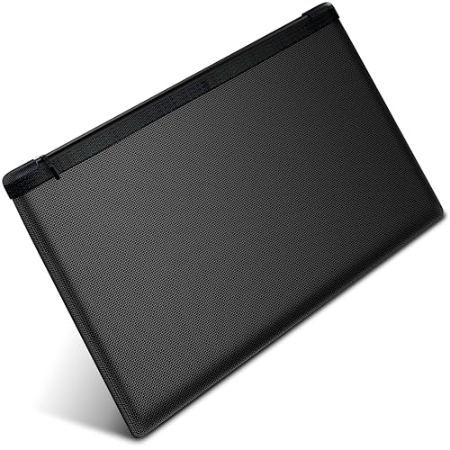 HomeGadget Feuerfeste Dokumententasche [ 17 x 28 cm ] - mit extra Aluminium Innenlegierung & wasserfesten Reißverschluss - Tasche bis zu DIN A5 von HomeGadget