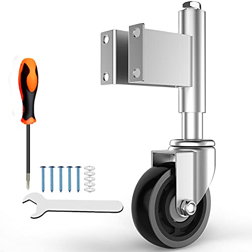HomeGoGo Federbelastete Torrollen 100 mm Robustes Hardware Stahltüren bis zu 150 kg tragen für den Einsatz auf dem Bauernhof, im Anwesen und zu Hause HomeGoGo Federbelastete Torrollen 100 mm Robustes Hardware Stahltüren bis zu 150 kg tragen für den Einsatz auf dem Bauernhof, im Anwesen und zu Hause von HomeGoGo
