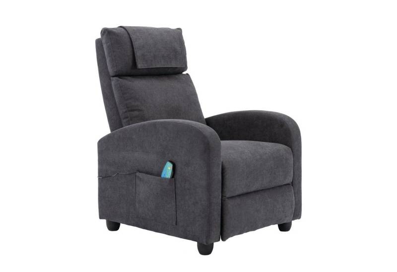 HomeGuru Massagesessel Relaxsessel,Fernsehsessel,Ruhesessel,Liegefunktion,Vibration,Heizung (1-St., Packung), mit Relaxfunktion von HomeGuru