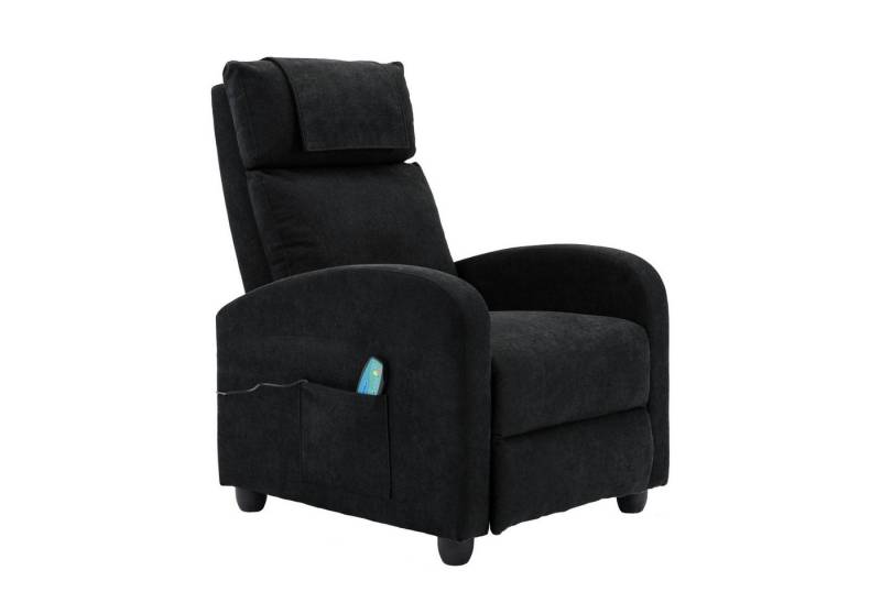 HomeGuru Massagesessel Relaxsessel,Fernsehsessel,Ruhesessel,Liegefunktion,Vibration,Heizung (Einzelsessel, 1-St., Packung), mit Relaxfunktion von HomeGuru