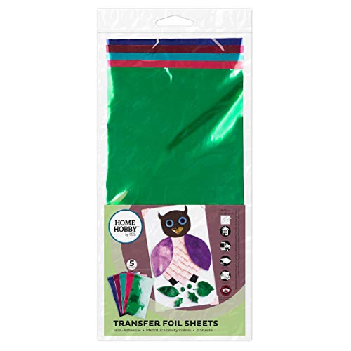 HomeHobby by 3L 01897 HomeHobby Metallic Transfer Sheets, Schaumstoff, Mixed, Einheitsgröße von HomeHobby by 3L