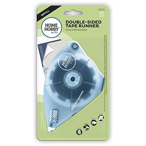 HomeHobby by 3L 02006-4 E-Z Runner Grand doppelseitige Nachfüllpatronenpunkte Permanent, Plastik, Clear, 42m/140' HomeHobby by 3L 02006-4 E-Z Runner Grand doppelseitige Nachfüllpatronenpunkte Permanent, Plastik, Clear, 42m/140' von HomeHobby by 3L