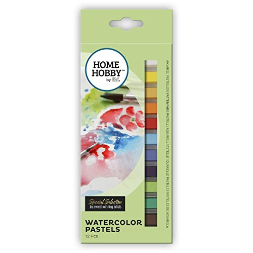 HomeHobby by 3L Aquarellpastelle (12 Stück) von HomeHobby by 3L