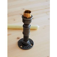 Mittlerer Kerzenhalter in Industriellen Sanitärarmaturen Mittlerer Kerzenhalter in Industriellen Sanitärarmaturen von HomeInvasion