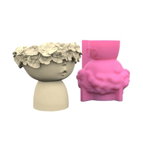 HomeJoySet Kleines Mädchen Gips Silikonform, Beton Blumentöpfe Vase, Gips Zement Stift Kerzenhalter Formen HomeJoySet Kleines Mädchen Gips Silikonform, Beton Blumentöpfe Vase, Gips Zement Stift Kerzenhalter Formen von HomeJoySet