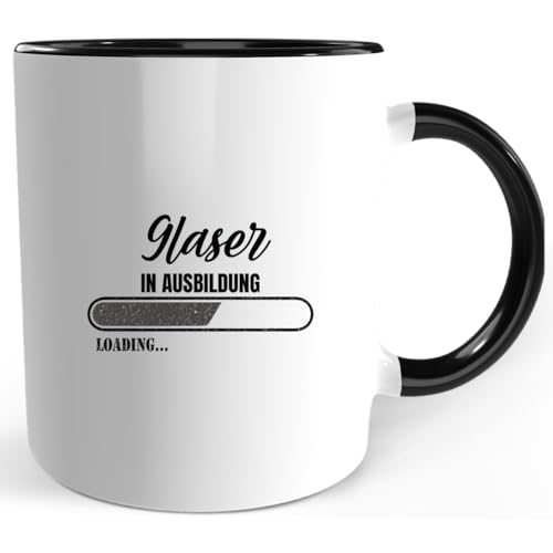 Glaser in Ausbildung Tasse – Humorvolle Geschenkidee und Geschenk für Glaser Azubis von HomeKunst