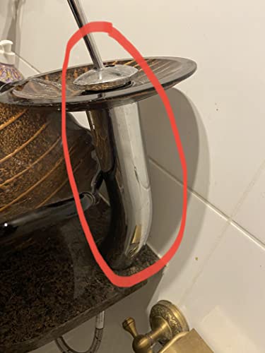 HomeLava Messing Wasserfall Wasserhahn Hauptkörper Chrom (ohne Glas) von HomeLava