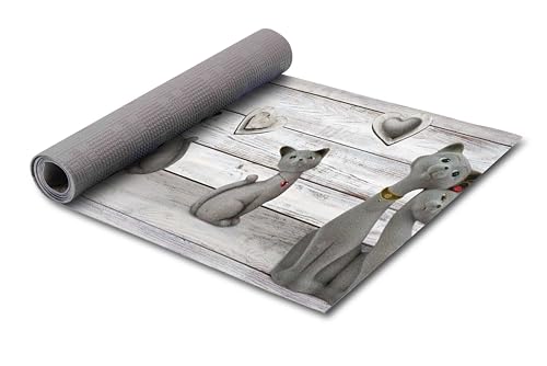 HomeLife PVC Küchenläufer waschbar & rutschfest | 52 × 500 cm | PVC Teppich Läufer für Küche, Flur & Bad | Polyester Teppich für Eingangsbereich Innen & Außenbereich | DesignKatzenzauber HomeLife PVC Küchenläufer waschbar & rutschfest | 52 × 500 cm | PVC Teppich Läufer für Küche, Flur & Bad | Polyester Teppich für Eingangsbereich Innen & Außenbereich | DesignKatzenzauber von HomeLife