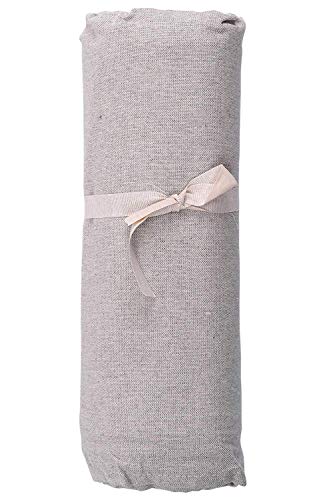 HomeLife - Überwurf für Sofa, einfarbig, Maxi [280 x 360] – Mehrzweck-Überwurf aus Baumwolle – Granfoulard Tagesdecke groß – [280 x 360] – Grau von HomeLife
