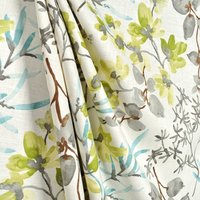 Vorhang Panels Braemore Gazebo Cloud Floral Designer Blau Lime Grey Teal Curtains von HomeLiving