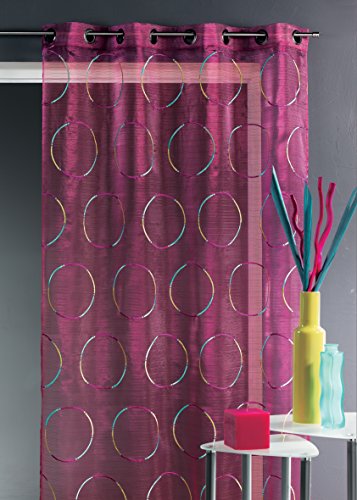HomeMaison. com hm69807210 Vorhang Organza Bestickt Polyester schwarz 140 x 240 cm HomeMaison. com hm69807210 Vorhang Organza Bestickt Polyester schwarz 140 x 240 cm von HomeMaison