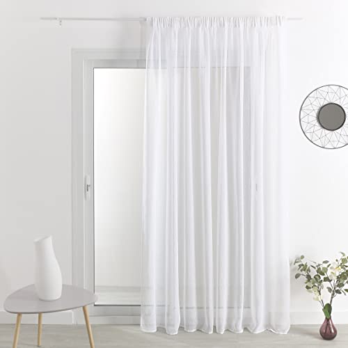 HomeMaison.com Gardine, einfarbig, Leinenoptik, Weiß, 290 x 240 cm HomeMaison.com Gardine, einfarbig, Leinenoptik, Weiß, 290 x 240 cm von HomeMaison.com