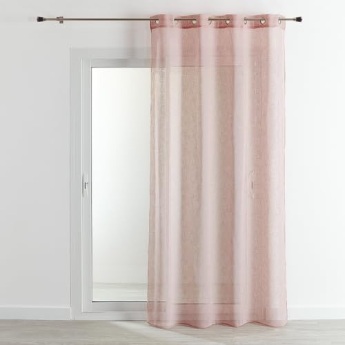 HomeMaison.com Vorhang, Rosa, 140 x 240 cm von HomeMaison.com