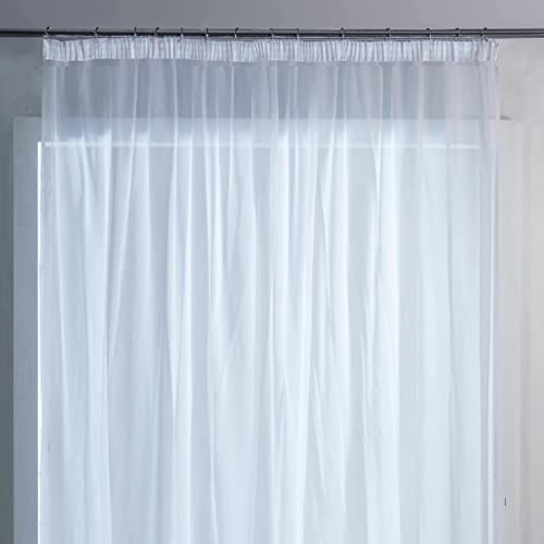 HomeMaison.com Vorhang Sable Cornely – Weiß – 240 x 240 cm von HomeMaison.com