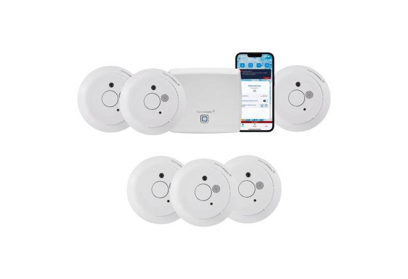 HomeMatic Starter Set Rauchwarnmelder + 3x Rauchwarnmelder Rauchmelder von HomeMatic