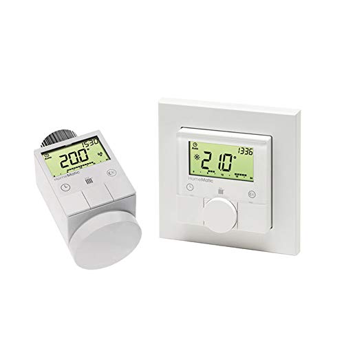 Homematic Starterset Funk-Heizkörperthermostat und Funk-Wandthermostat von Homematic IP