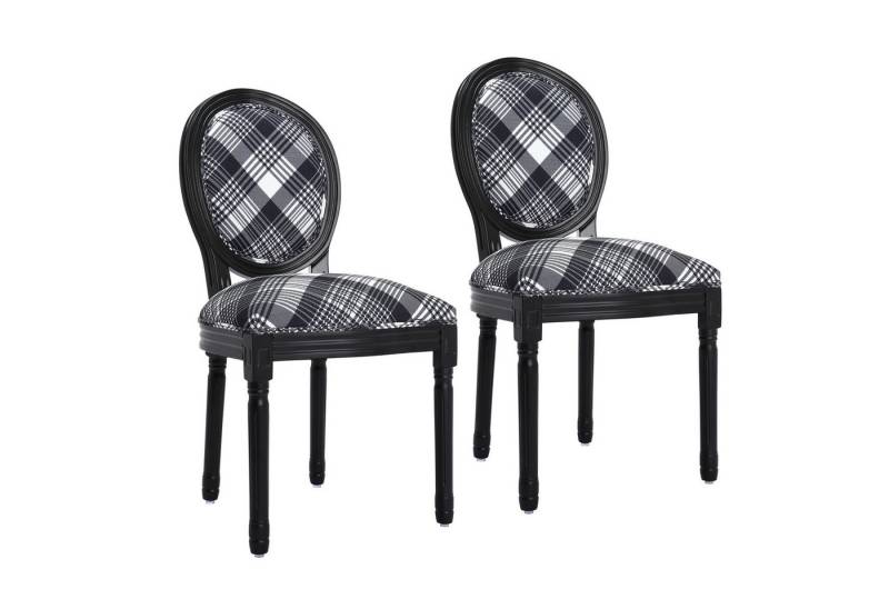 HomeMiYN Polsterstuhl Esszimmerstuhl (2 St),Polsterstuhl mit edler Knopfheftung Rückenlehne, 2er Set von HomeMiYN