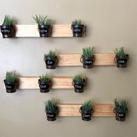 Indoor Wall Garden | Zwei Reihen A 3 Töpfe von HomeOniship