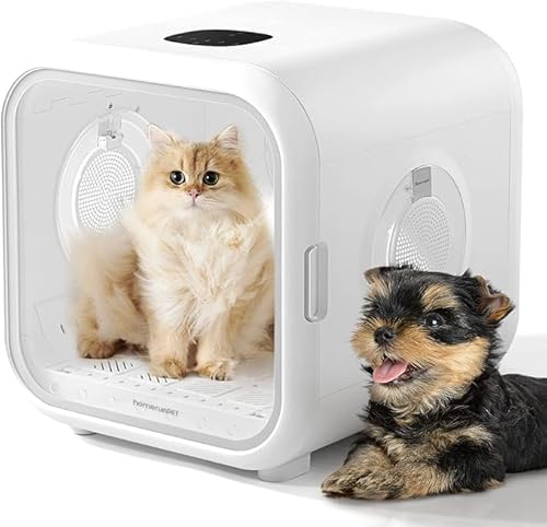HomeRunPet Pet Dryer, 360° Effizienter Automatischer und Leiser Hundefön Box mit Intelligenter Temperaturregelung, Ideal für Katzen und kleine Hunde (50L Drybo Plus Haustiertrockner) HomeRunPet Pet Dryer, 360° Effizienter Automatischer und Leiser Hundefön Box mit Intelligenter Temperaturregelung, Ideal für Katzen und kleine Hunde (50L Drybo Plus Haustiertrockner) von HomeRunPet