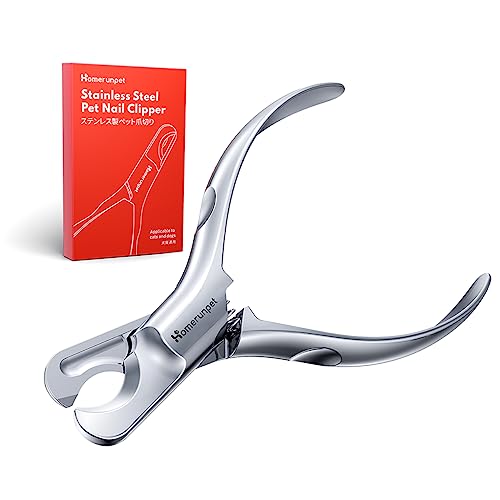 HomeRunPet Krallenschere Katzen aus Martensitstahl, Sichere & Solide Profi Nagelschere für Katzen Kleine Hunde mit Scharfer Klinge, rutschfeste Griffe, Einfach für Krallenpflege zu Hause HomeRunPet Krallenschere Katzen aus Martensitstahl, Sichere & Solide Profi Nagelschere für Katzen Kleine Hunde mit Scharfer Klinge, rutschfeste Griffe, Einfach für Krallenpflege zu Hause von HomeRunPet