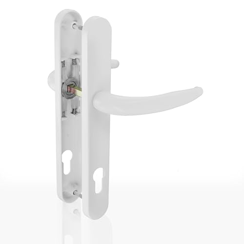 Home Secure UPVC-Türgriffe, 211 mm, 92 mm PZ Externer Ersatz-Türgriff, Weiß von HomeSecure