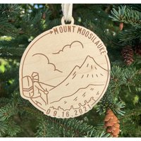 Berg Moosilauke & Datum Ornament | Nh Hiker New Hampshire Mountains Wandern Souvenir Geschenkidee von HomeSweetSignsNH