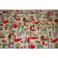 Retro 1950S Kitchen Volant, Michael Miller-stoff, 102 X 14 cm Retro 1950S Kitchen Volant, Michael Miller-stoff, 102 X 14 cm von HomeSweetSweetHome