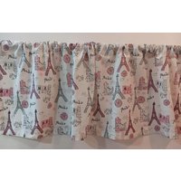 Rosa Eiffelturm Volant, Glitzer Paris Mädchenzimmer Vorhang Rosa Eiffelturm Volant, Glitzer Paris Mädchenzimmer Vorhang von HomeSweetSweetHome