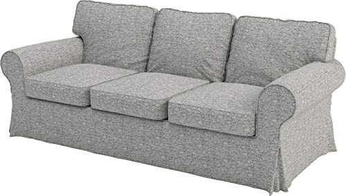 HomeTown Market Strapazierfähiger Sofabezug Ersatz kompatibel für IKEA Ektorp Sofa Cover. Slipcover nur. Sofa Nicht inbegriffen. (Polyester 3-sitzer Flachs) von HomeTown Market