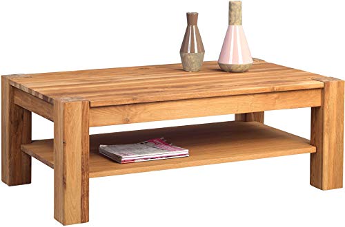 M2 Kollektion Nils Couchtisch, Holz, wildeiche, 120 x 70 x 45 cm von M2 Kollektion