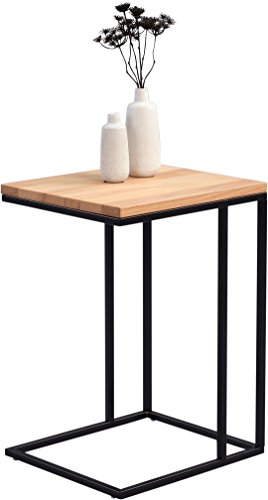 M2 Kollektion Odis Beistelltisch, Holz, Kernbuche Massiv, 38 x 43 x 62 cm von M2 Kollektion