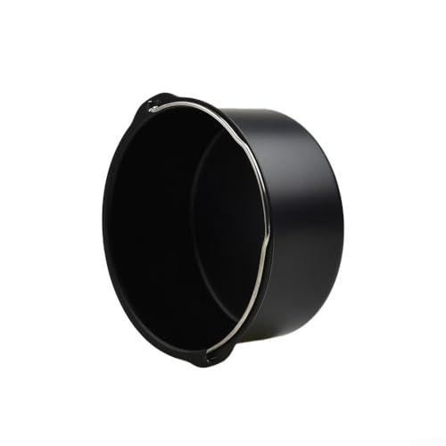 15,2 cm Karbonstahl, nicht backend, für Luftfritteuse, praktisch mit Griffen für einfache Verwendung (20,3 cm) von HomeVortex