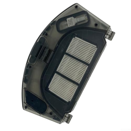 2-in-1 Staubbehälter Wassertank Wischmopp Tankaufsatz für Robx R7 UV Roboter Staubsauger Kehren und Ziehen Zubehör (schwarz) von HomeVortex