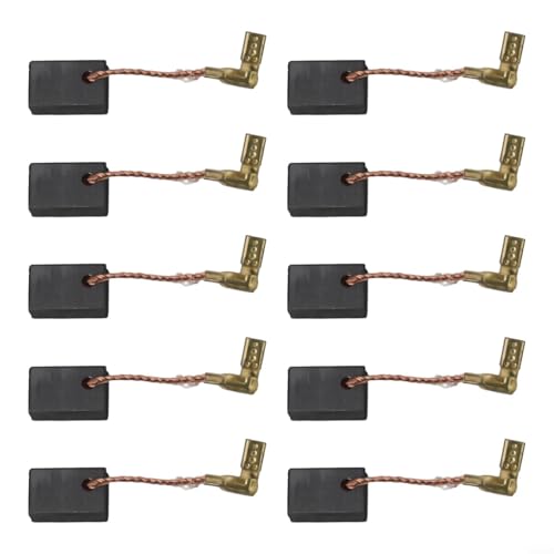 510-teiliges Kohlebürsten-Set CB459 für GA4530R GA4534 JS1000 GA5030 Winkelschleifer (10 Stück) von HomeVortex