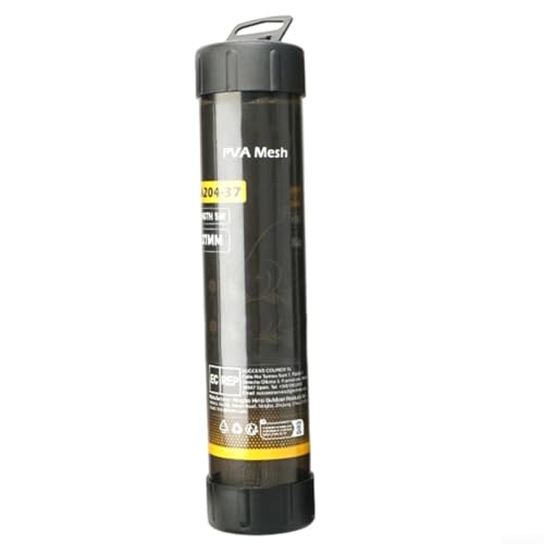 5M Fishing PVA Mesh lösliche Nachfüllung für Köder mit Kolbenstange, ideal für Karpfenangeln mit verschiedenen Stärken (37 mm) von HomeVortex