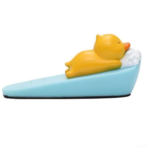 Ästhetischer und verspielter Türstopper mit Tiermotiv aus Kunstharz (Tierenten) von HomeVortex