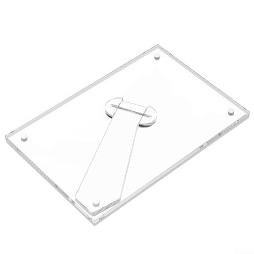 Acryl-Tischständer, magnetischer Fotohalter für Zuhause oder Büro (17,8 cm) von HomeVortex