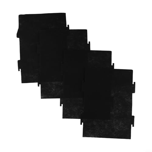 Aktivkohlefilter für Küchenhelfer LowProfile Mikrowellen 4 Filter zur Geruchsabsorption (4 Stück) von HomeVortex