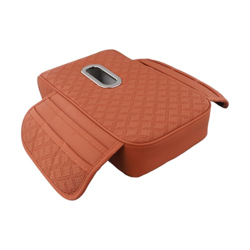 Auto Armlehne Kissen mit praktischem Taschentuchhalter und seitlichem Stauraum für Essentials von HomeVortex