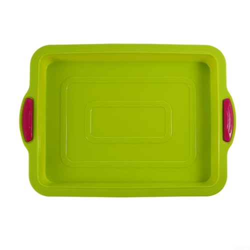 Backen Sie Ihre Lieblingskuchen mit der einfachen Entriegelungsfunktion dieser 27,9 cm Kuchenform (grün) von HomeVortex