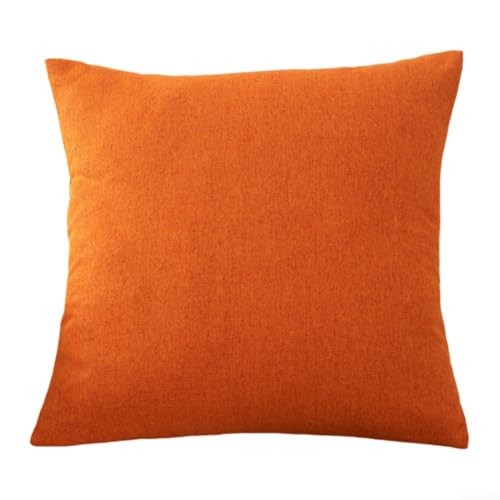 Bezüge 2er-Set für den Außenbereich, mit einfacher Reinigung und wasserabweisenden Eigenschaften (orange) von HomeVortex