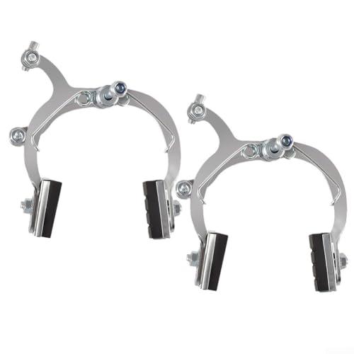 C Brake Solutions for Road Bikes Front and Rear Components with Stable Performance (Silver) von HomeVortex