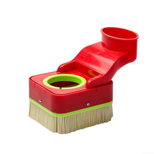 CNC-Spindel-Staubhauben-Fußabdeckung mit Bürste für Holzspäne und Staub, passend für 70 bis 100 mm Spindeln (80 mm) von HomeVortex