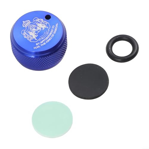 Custom Spool Tension Brake Knob for ABU Fishing Reels with Gasket for Enhanced Performance (Dark Blue) von HomeVortex