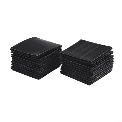 Doppelseitiger Teppich für Autos hält Ihre Teppiche sicher in Position (quadratisch, 20 Stück) von HomeVortex